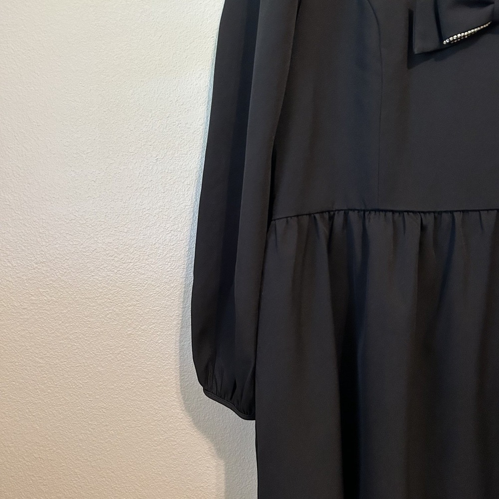 NWT Tuckernuck HYACINTH HOUSE Blair Crystal Bow Mini Dress XXL Holiday - Picture 5 of 16